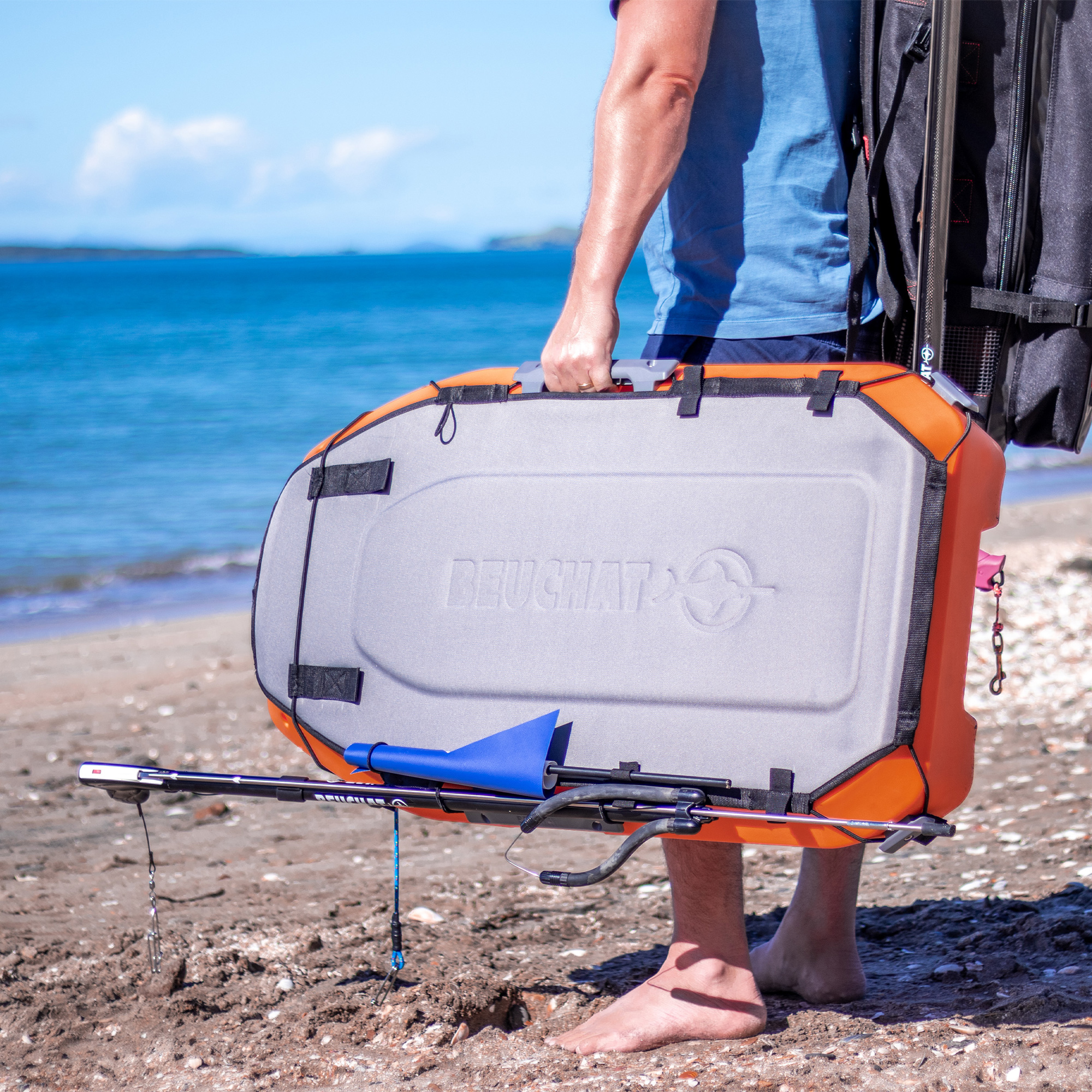 Redefining the spearfishing float boat.